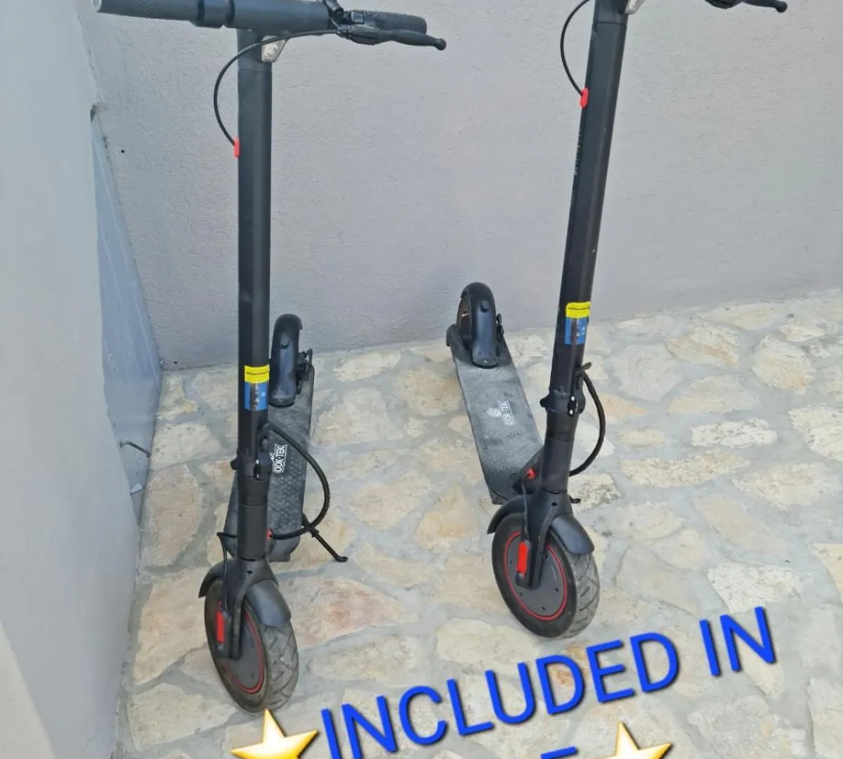 Apartment VI & La Electric Scooters Included Vir